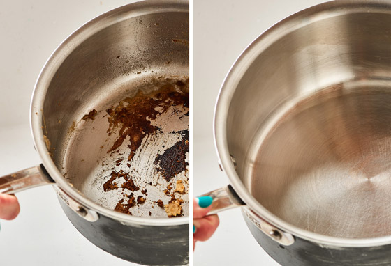 دون عناء وبأدوات متوفرة في المنزل.. كيف تنظف المقلاة المحترقة؟ صورة رقم 4 دون عناء وبأدوات متوفرة في المنزل.. كيف تنظف المقلاة المحترقة؟ صورة رقم 4