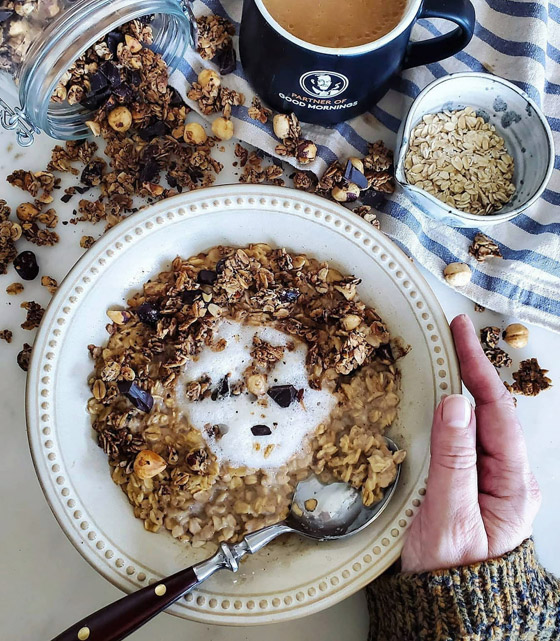 تريدون تناول القهوة ووجبة الإفطار بطبق واحد؟ حضروا الشوفان بالقهوة صورة رقم 10 تريدون تناول القهوة ووجبة الإفطار بطبق واحد؟ حضروا الشوفان بالقهوة صورة رقم 10