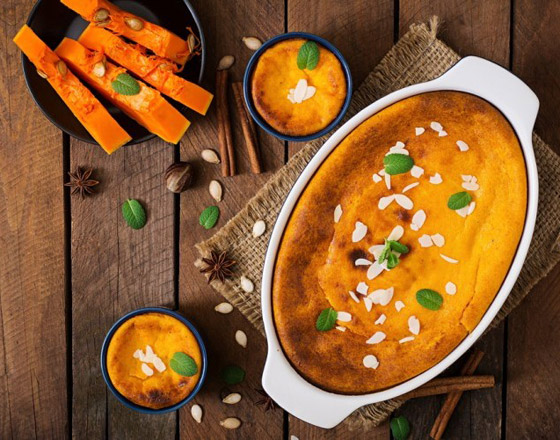 طريقة عمل قرع العسل بالمهلبية صورة رقم 1