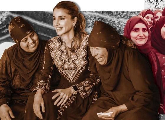 الثوب الأردني التقليدي على الملكة رانيا: التراث الأصيل في أبهى صوره صورة رقم 19 الثوب الأردني التقليدي على الملكة رانيا: التراث الأصيل في أبهى صوره صورة رقم 19