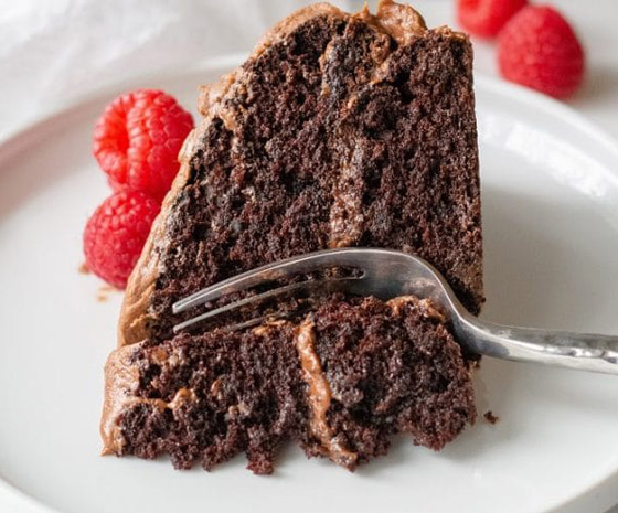 إليكم طريقة تحضير كيك الشوكولاتة الصحي بدقيق اللوز خالي من الجلوتين صورة رقم 3