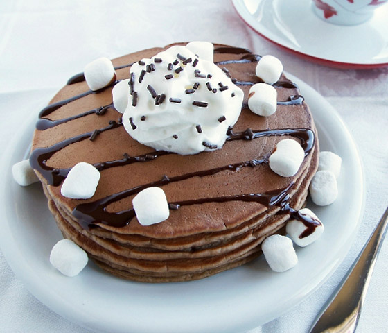 إليكم طريقة تحضير بان كيك الكاكاو الشهي للرجيم صورة رقم 5