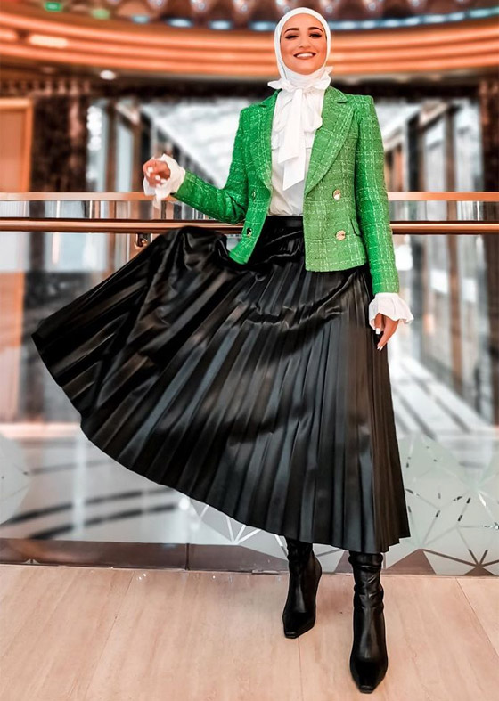 بالصور: إليكم إطلالات محتشمة للمحجبات في رمضان 2021 صورة رقم 1