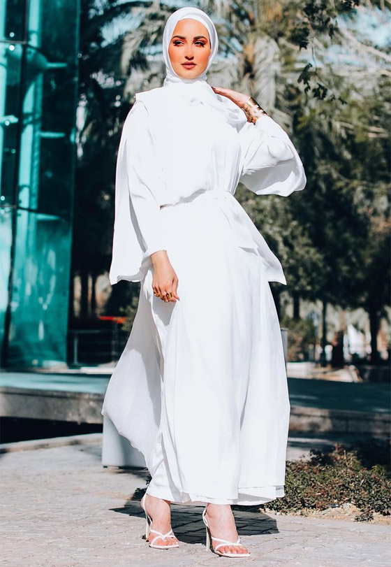 بالصور: إليكم إطلالات محتشمة للمحجبات في رمضان 2021 صورة رقم 6