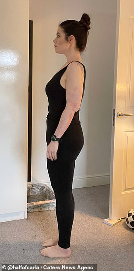 بريطانية تخسر اكثر من نصف وزنها بعام واحد! من 147 لـ 63 كغم! ما سر الريجيم الذي قامت به؟ صورة رقم 12