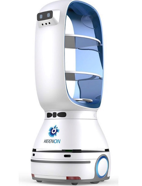 صور: مطعم أمريكي يوظف روبوتات لخدمة الزبائن لقلة الجرسونات! هل سيطالبك النادل الإلكتروني بالبقشيش؟ صورة رقم 2 صور: مطعم أمريكي يوظف روبوتات لخدمة الزبائن لقلة الجرسونات! هل سيطالبك النادل الإلكتروني بالبقشيش؟ صورة رقم 2