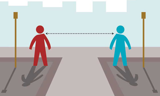 الفيروس ينتقل بالهواء! التشكيك بجدوى التباعد الاجتماعي لمواجهة كورونا صورة رقم 1