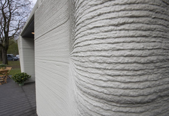 فيديو وصور: زوجان ينتقلان لأول منزل مطبوع ثلاثي الأبعاد بالكامل صورة رقم 8