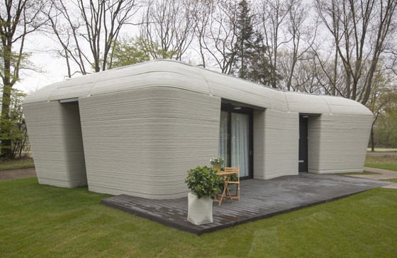 فيديو وصور: زوجان ينتقلان لأول منزل مطبوع ثلاثي الأبعاد بالكامل صورة رقم 12