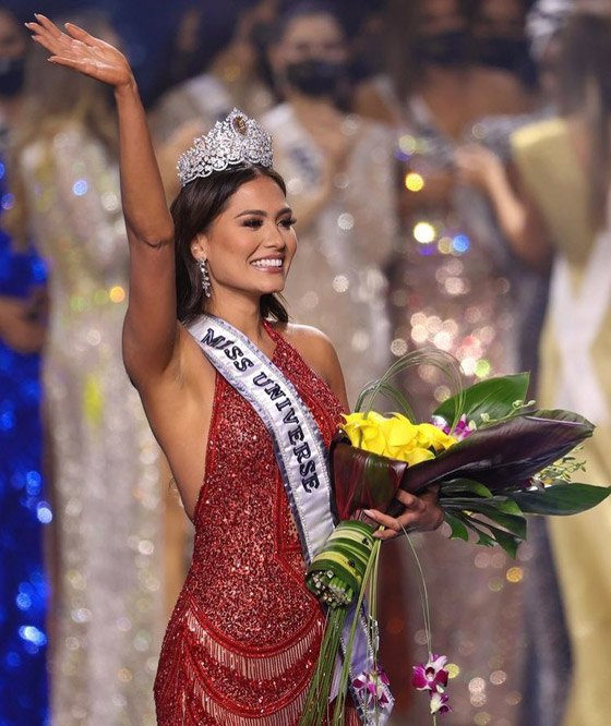 فيديو وصور: مكسيكية تفوز بلقب ملكة جمال الكون 2021 صورة رقم 10