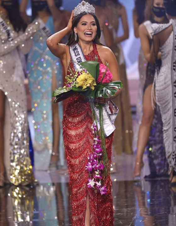 فيديو وصور: مكسيكية تفوز بلقب ملكة جمال الكون 2021 صورة رقم 11