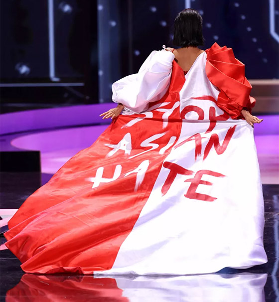 صور: أبهر وأجمل الأزياء الوطنية في مسابقة ملكة جمال الكون 2021 صورة رقم 4