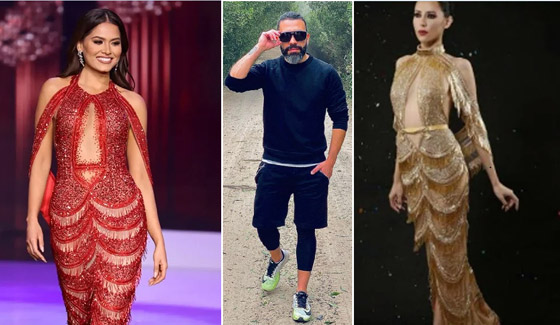 فستان ملكة جمال الكون بحفل فوزها مسروق من مصمم لبناني صورة رقم 1