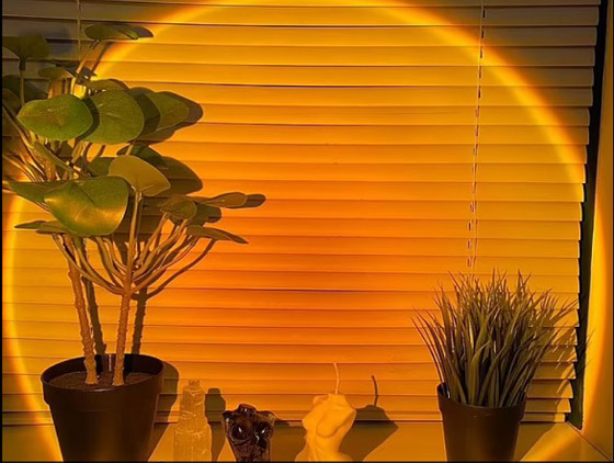 مصابيح منزلية تحاكي غروب الشمس صورة رقم 5