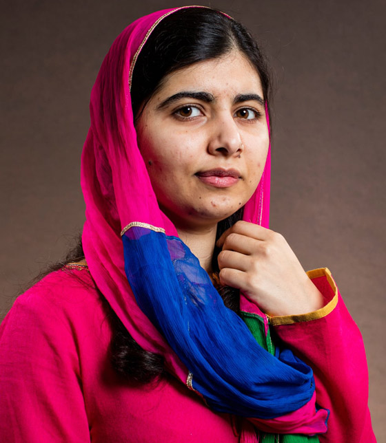 كشف النقاب عن الباكستانية ملالا كأحدث نجمة غلاف لمجلة فوغ البريطانية صورة رقم 5