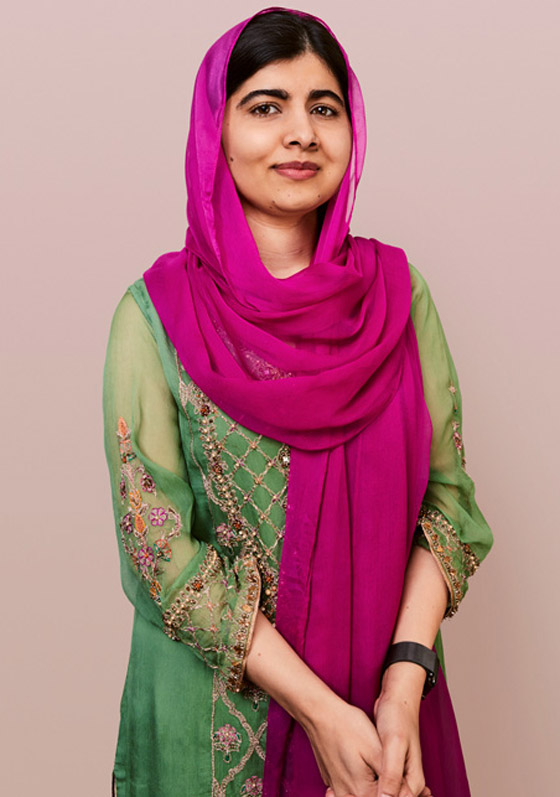 كشف النقاب عن الباكستانية ملالا كأحدث نجمة غلاف لمجلة فوغ البريطانية صورة رقم 6