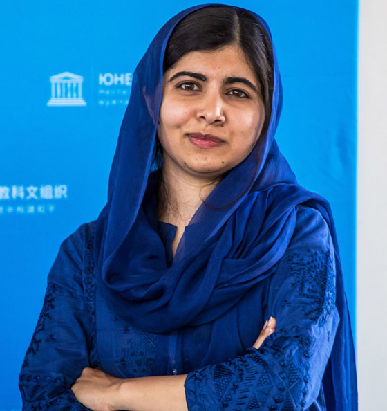 كشف النقاب عن الباكستانية ملالا كأحدث نجمة غلاف لمجلة فوغ البريطانية صورة رقم 7