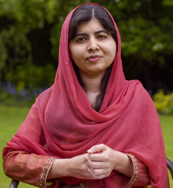 كشف النقاب عن الباكستانية ملالا كأحدث نجمة غلاف لمجلة فوغ البريطانية صورة رقم 9