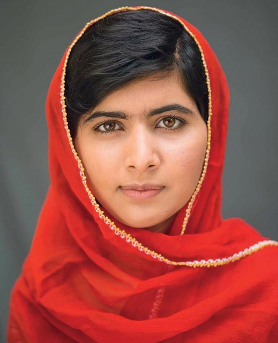 كشف النقاب عن الباكستانية ملالا كأحدث نجمة غلاف لمجلة فوغ البريطانية صورة رقم 10