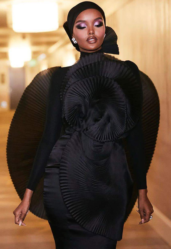 بعد اعتزالها بسبب الحجاب.. عارضة الأزياء العالمية حليمة عدن تعود من جديد! صور صورة رقم 4