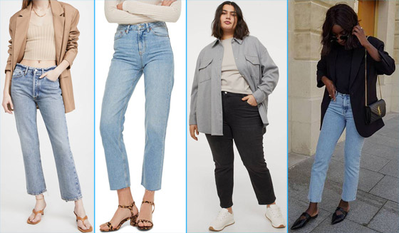 صور موضة بنطلونات الجينز لصيف 2021.. 6 تصميمات عصرية منها الملون والممزق والزيبرا صورة رقم 5