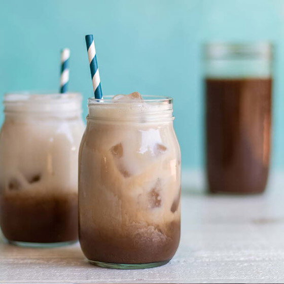 وصفة تحضير قهوة مثلجة بالكراميل المملح صورة رقم 2