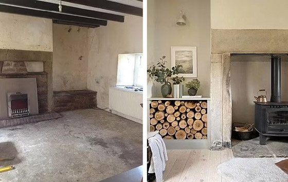 يمضيان 5 سنوات في تحويل كوخ أثري إلى منزل عصري صورة رقم 5