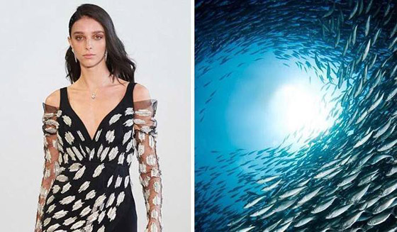 بالصور: إليكم أروع وأغرب صيحات الموضة المستلهمة من الطبيعة صورة رقم 5