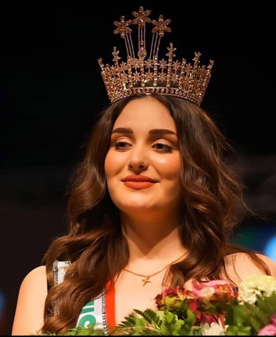 ماريا فرهاد تتوج بملكة جمال العراق لعام 2021 صورة رقم 1