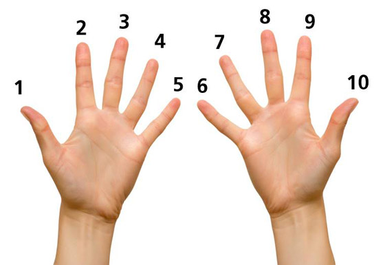 كيف تكشف طريقة عدكم على الأصابع عن هويتكم؟ صورة رقم 6 كيف تكشف طريقة عدكم على الأصابع عن هويتكم؟ صورة رقم 6