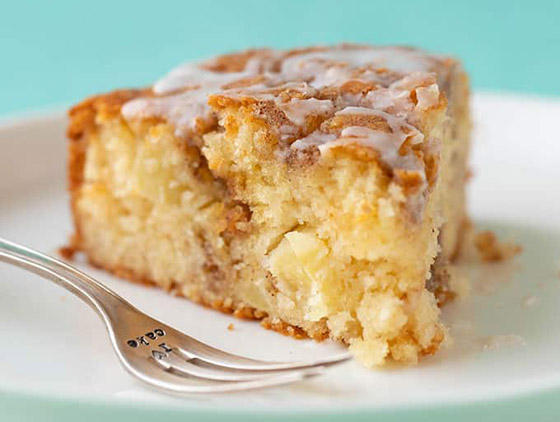 إليكم طريقة تحضير كعكة التفاح الشهية والخفيفة للرجيم صورة رقم 5