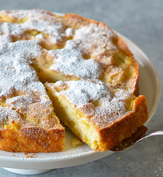 إليكم طريقة تحضير كعكة التفاح الشهية والخفيفة للرجيم صورة رقم 8