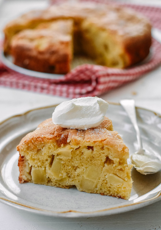 إليكم طريقة تحضير كعكة التفاح الشهية والخفيفة للرجيم صورة رقم 9