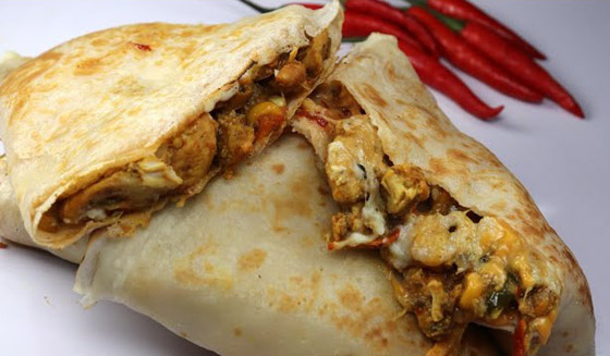 إليكم طريقة تحضير كريب بالدجاج والجبن الشهي صورة رقم 5