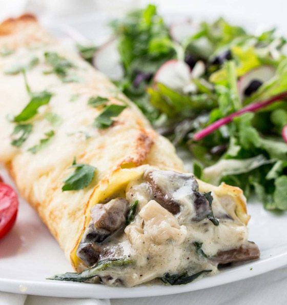 إليكم طريقة تحضير كريب بالدجاج والجبن الشهي صورة رقم 10