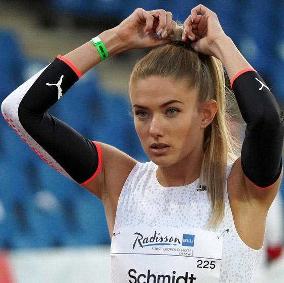 من عداءة أولمبية إلى عارضة أزياء.. أجمل رياضية بالعالم تدخل عالم الموضة صورة رقم 21