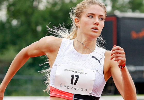 من عداءة أولمبية إلى عارضة أزياء.. أجمل رياضية بالعالم تدخل عالم الموضة صورة رقم 22