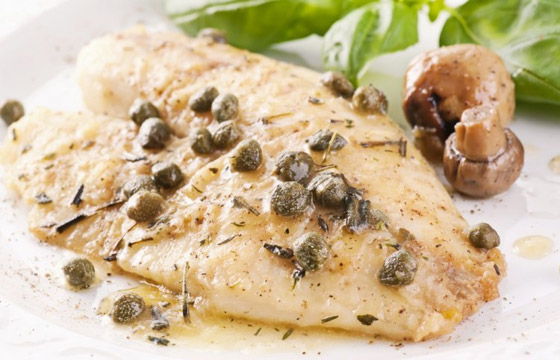 إليكم طريقة تحضير بيكاتا السمك مع الفطر اللذيذ والخفيف للرجيم صورة رقم 1