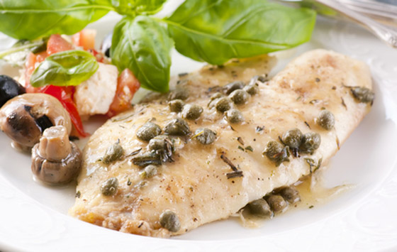 إليكم طريقة تحضير بيكاتا السمك مع الفطر اللذيذ والخفيف للرجيم صورة رقم 3