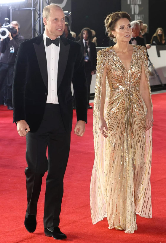 بالصور: كيت ميدلتون تخطف الأنظار بإطلالتها الجذابة على السجادة الحمراء صورة رقم 13