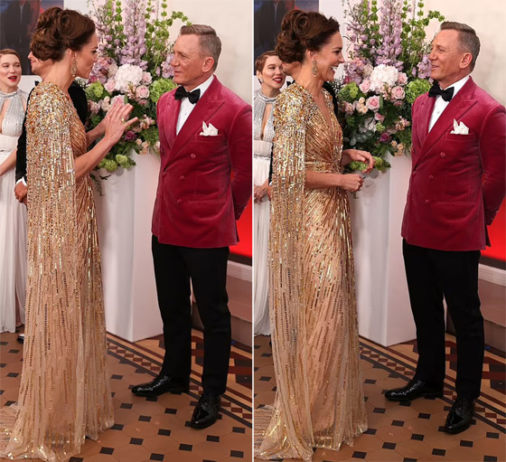 بالصور: كيت ميدلتون تخطف الأنظار بإطلالتها الجذابة على السجادة الحمراء صورة رقم 7