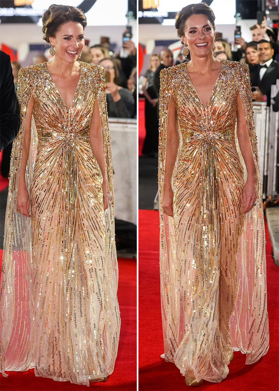 بالصور: كيت ميدلتون تخطف الأنظار بإطلالتها الجذابة على السجادة الحمراء صورة رقم 9