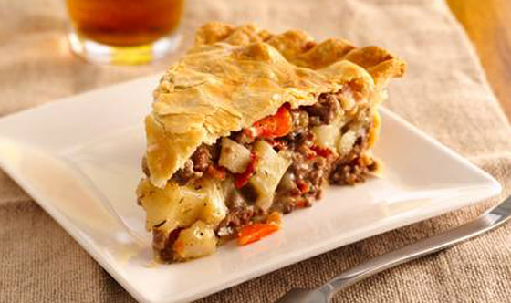 إليكم طريقة تحضير فطيرة البف باللحم والخضار الشهية صورة رقم 3