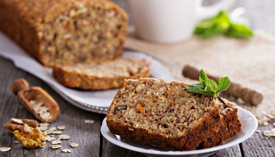 كيكة الشوفان بالعسل المشبعة صورة رقم 1