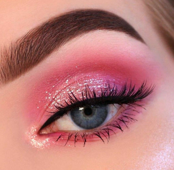 مكياج زهري لدعم مرضى سرطان الثدي في شهر أكتوبر الوردي صورة رقم 8