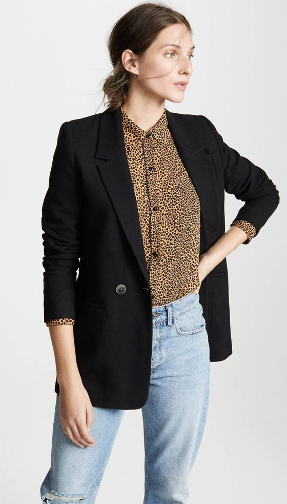 البليزر الأسود أهم صيحات شتاء 2021.. كيف تنسقينه؟ صورة رقم 2