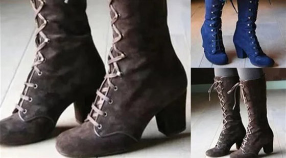 هذا البوت يتربع على عرش الأحذية النسائية صورة رقم 1