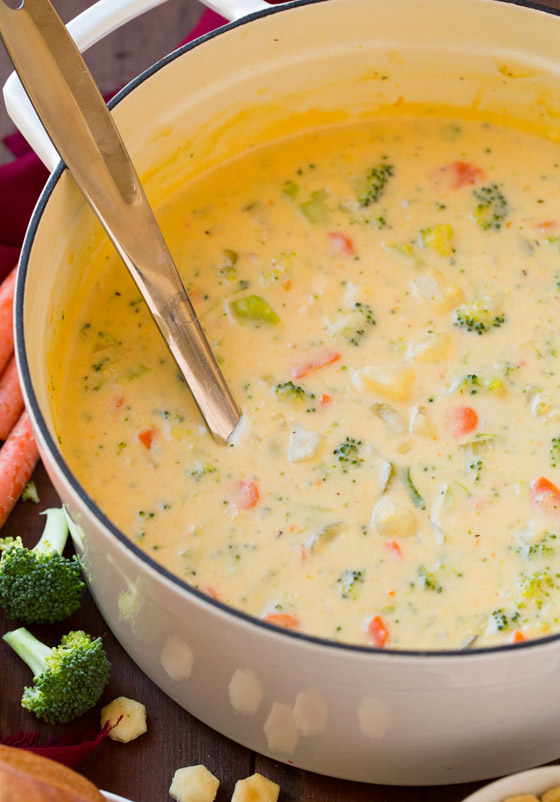 إليكم طريقة تحضير شوربة البروكلي والجزر بالكريمة الصحية والشهية صورة رقم 7 إليكم طريقة تحضير شوربة البروكلي والجزر بالكريمة الصحية والشهية صورة رقم 7