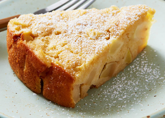 إليكم طريقة تحضير كعكة التفاح الشهية والخفيفة للرجيم صورة رقم 3