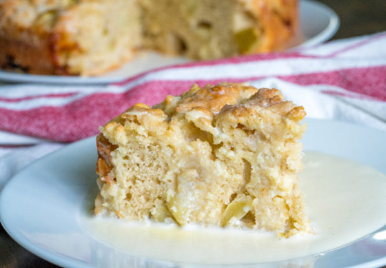 إليكم طريقة تحضير كعكة التفاح الشهية والخفيفة للرجيم صورة رقم 4